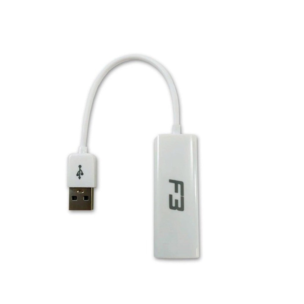 Adaptador USB A-Macho - Rede RJ45 10/100 F3 - 1046