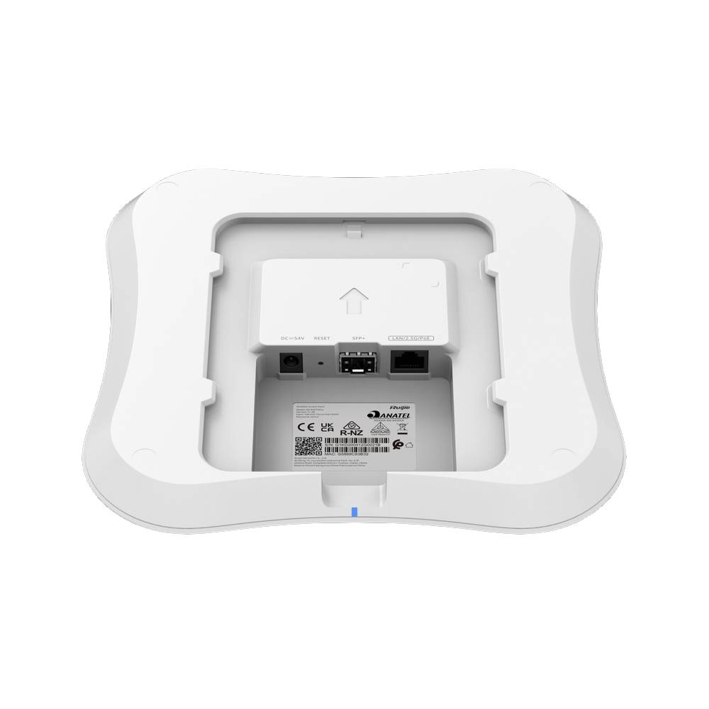 Access Point WI-FI 7 BE14000 Ruijie | Reyee RG RAP73PRO Dual Band 1 Porta Gigabit 2.5GE PoE + 1 Porta SFP sem Fonte