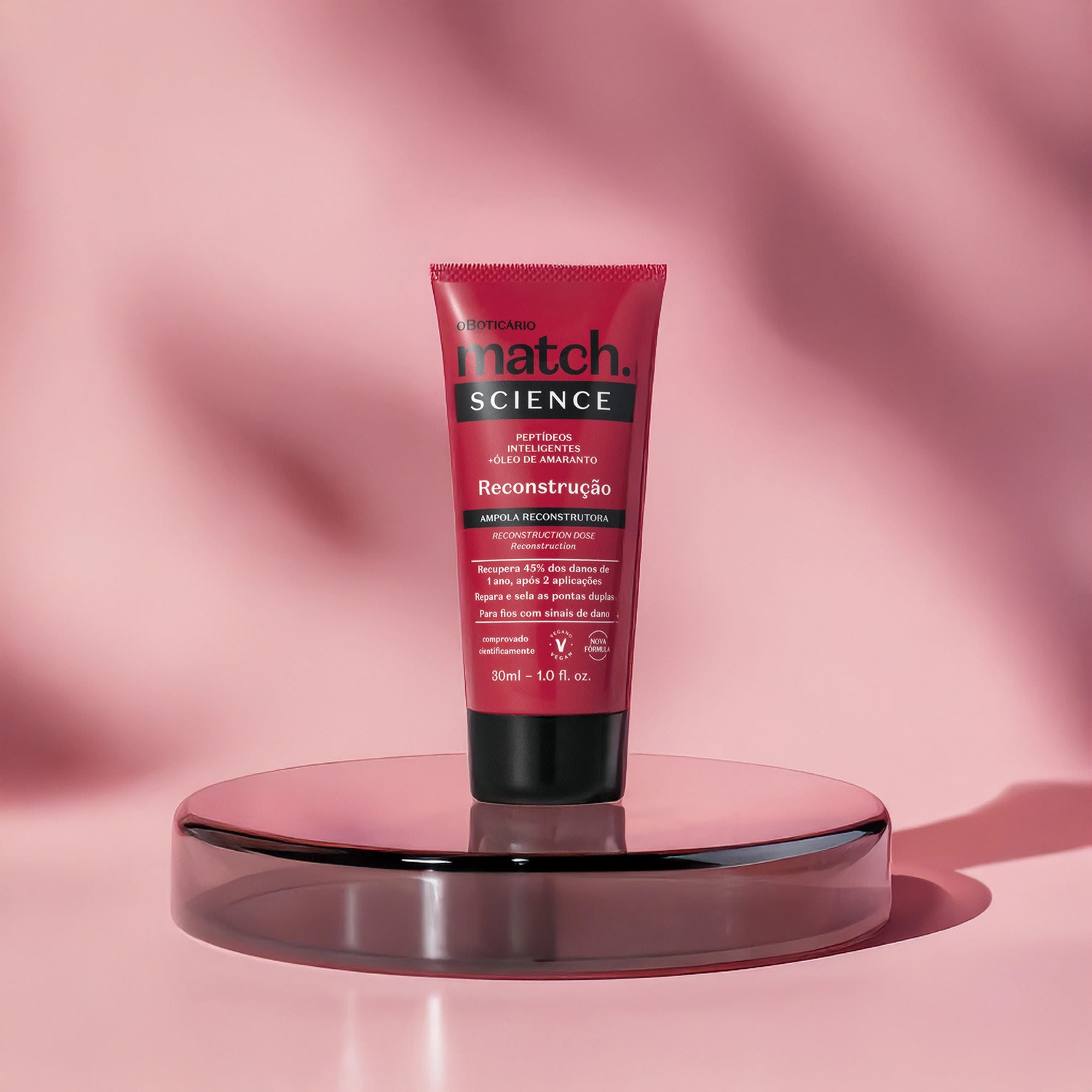 Ampola Capilar Match Science Reconstrução 30ml