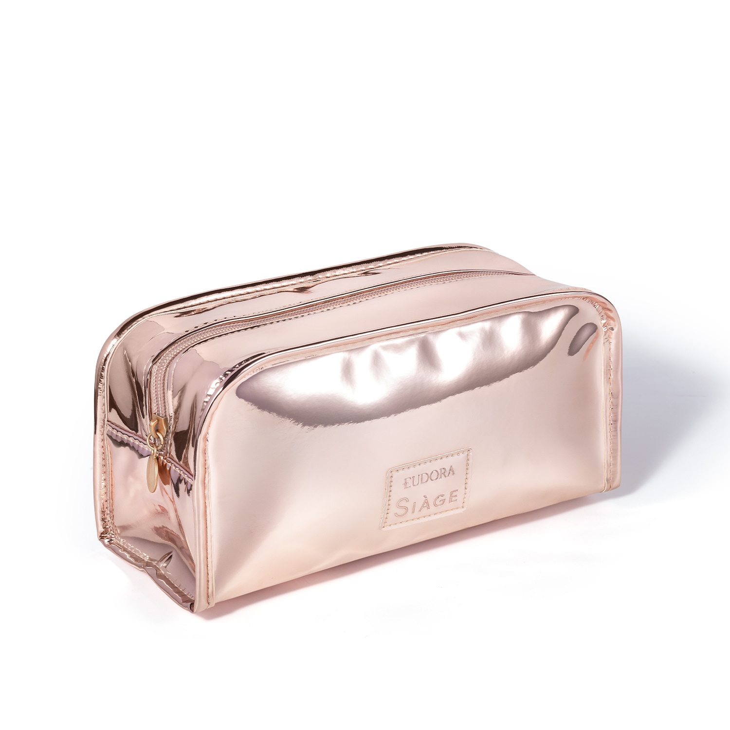 Nécessaire Rose Gold Metalizado Eudora Siàge
