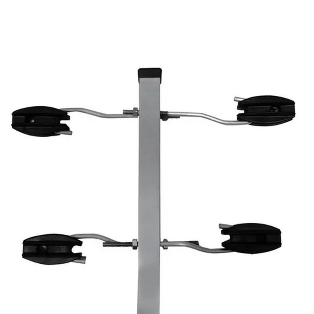 Haste de Repuxo 1,2 Metros 25 x 25mm com 12 Isoladores Alumínio Crú Reforçado - Steel Hastes - 5901