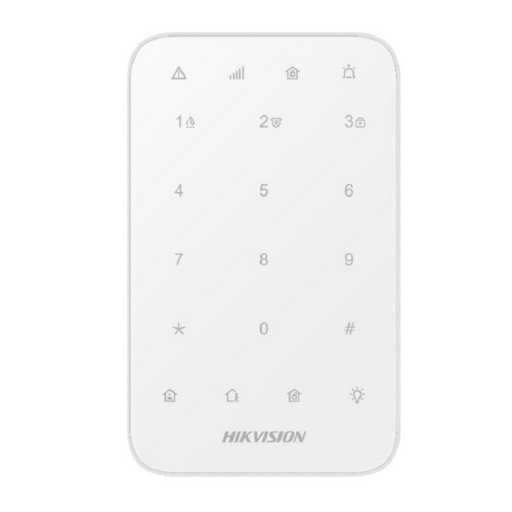 Painel Teclado para Alarme Sem Fio Hikvision - DS-PK1-E-WE