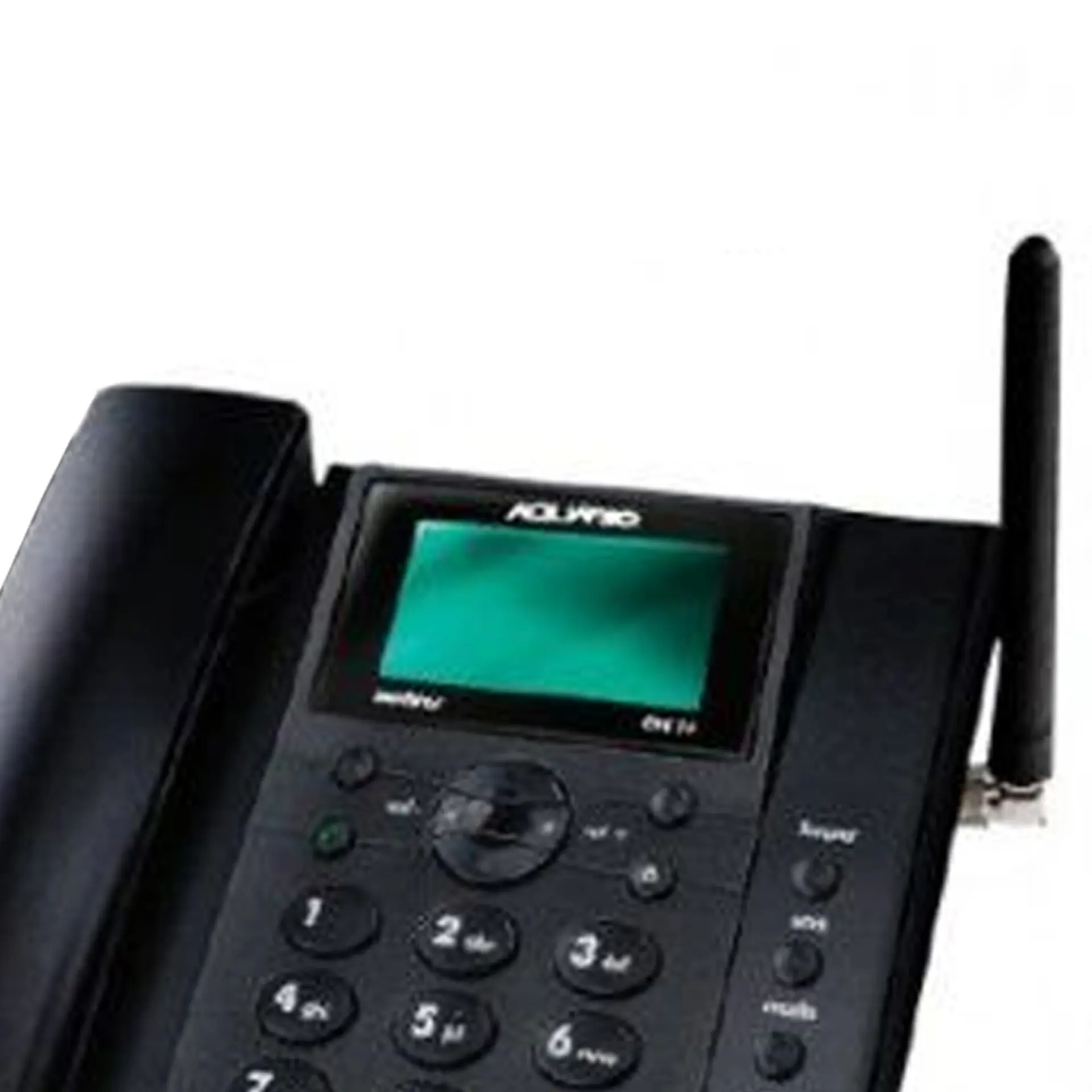 Telefone Celular Rural Aquário CA 801 Single Chip GPRS com Viva-Voz - Preto