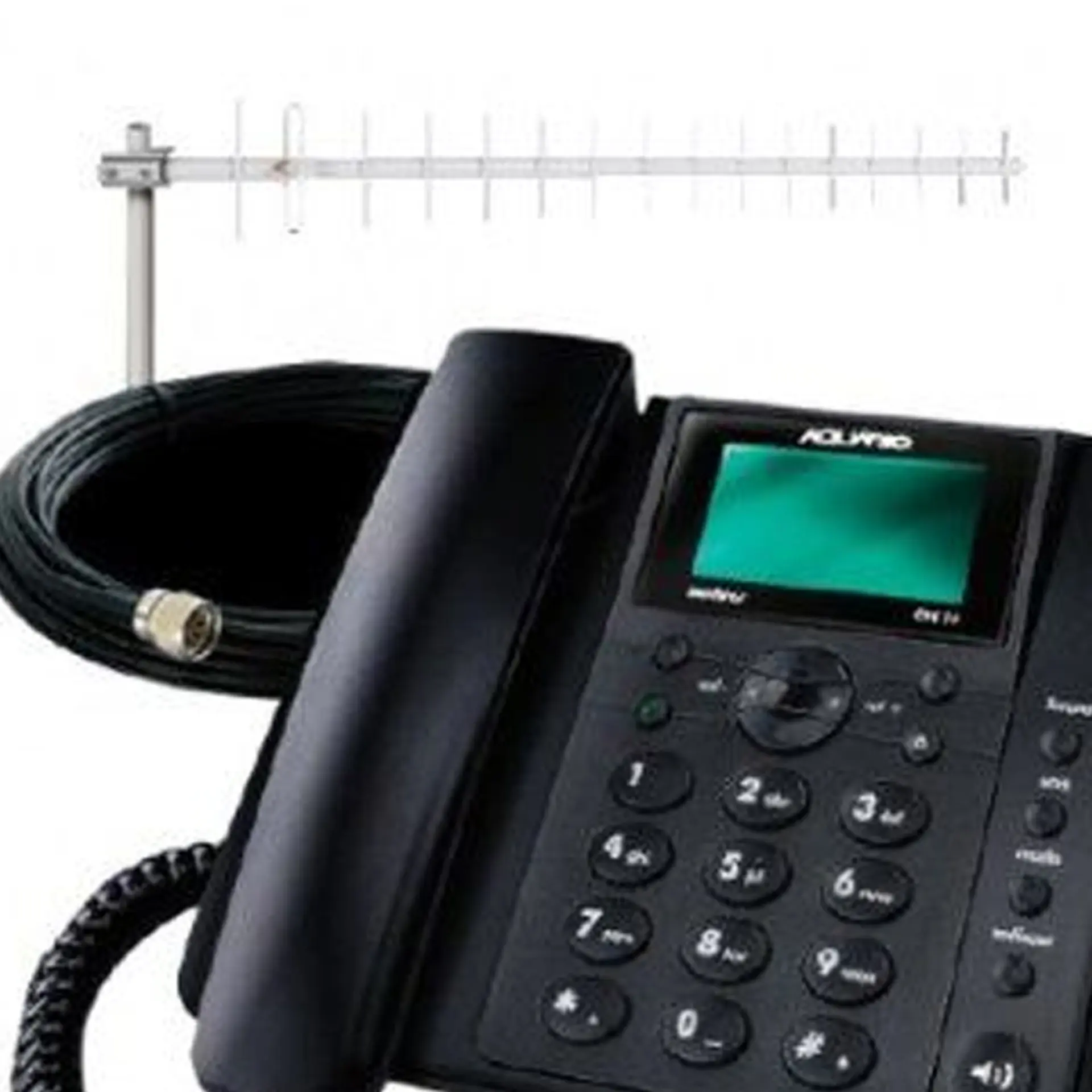 Telefone Celular Rural Aquário CA 801 Single Chip GPRS com Viva-Voz - Preto