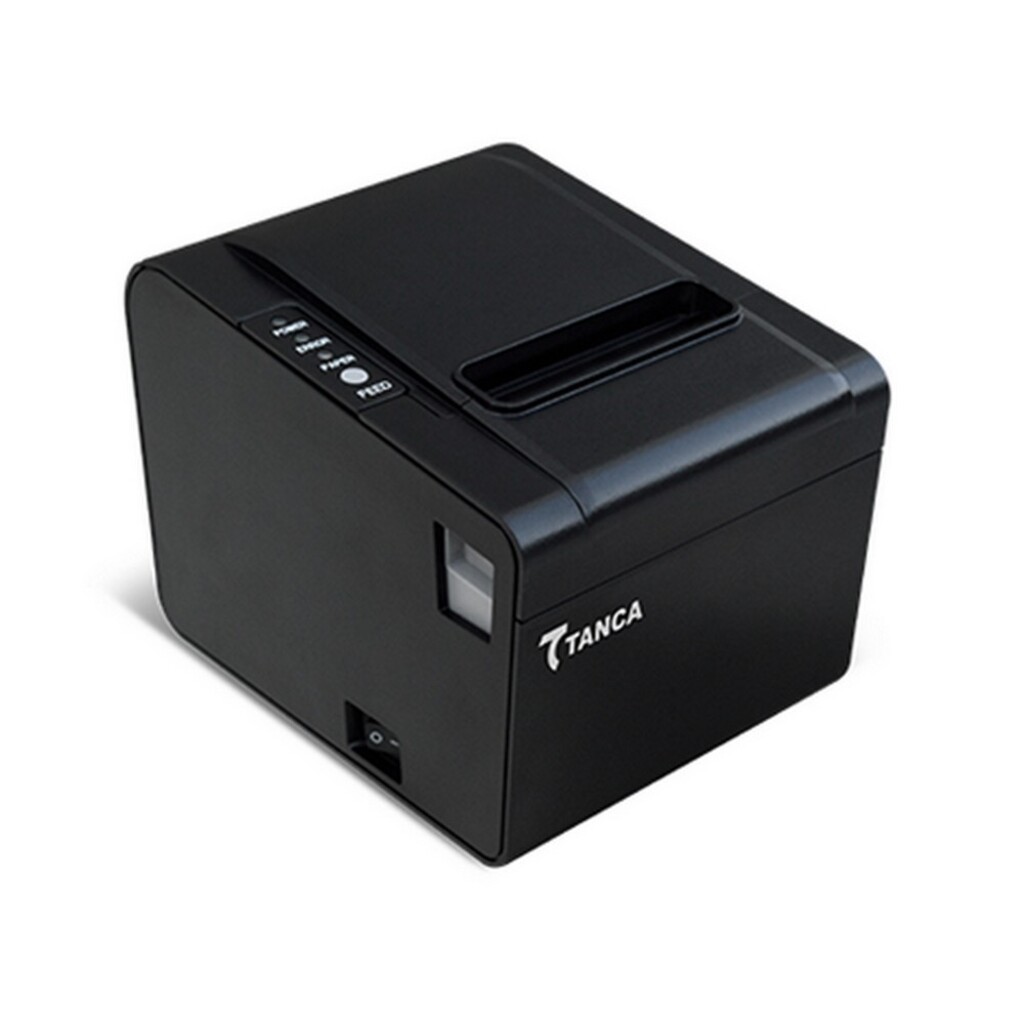 Impressora Térmica Não Fiscal Tanca TP-650 USB/SERIAL/ETHERNET Preto - Com Guilhotina