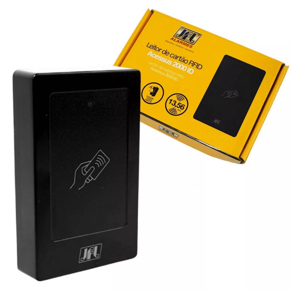 Controle de Acesso Cartão e Tags 2000 Chaveiros RFID JFL - ACESSUS 2000 ID