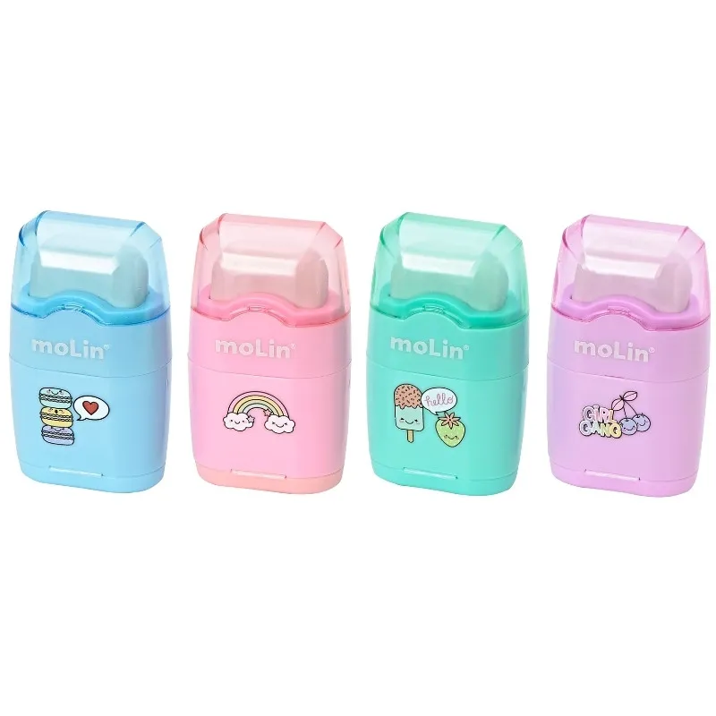 Apontador com Borracha Molin Love Pastel Unidade