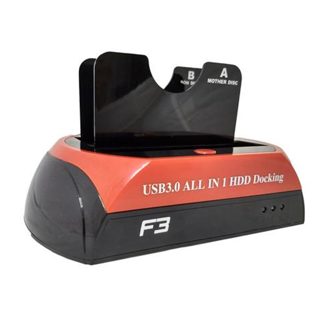 Docking Station para HD Sata 2.5 e 3.5 Polegadas USB 3.0 F3 - 35