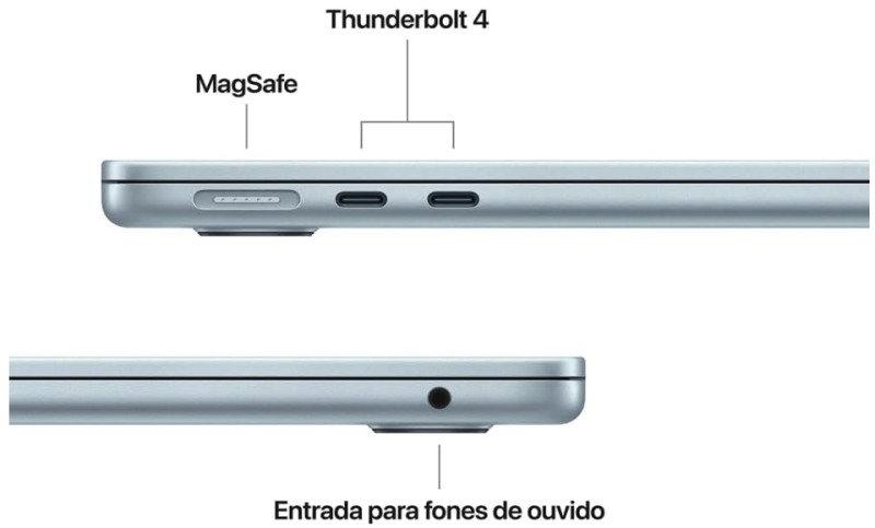MacBook Air 13″ Chip M5 16 GB RAM 512 GB SSD Sky Blue
