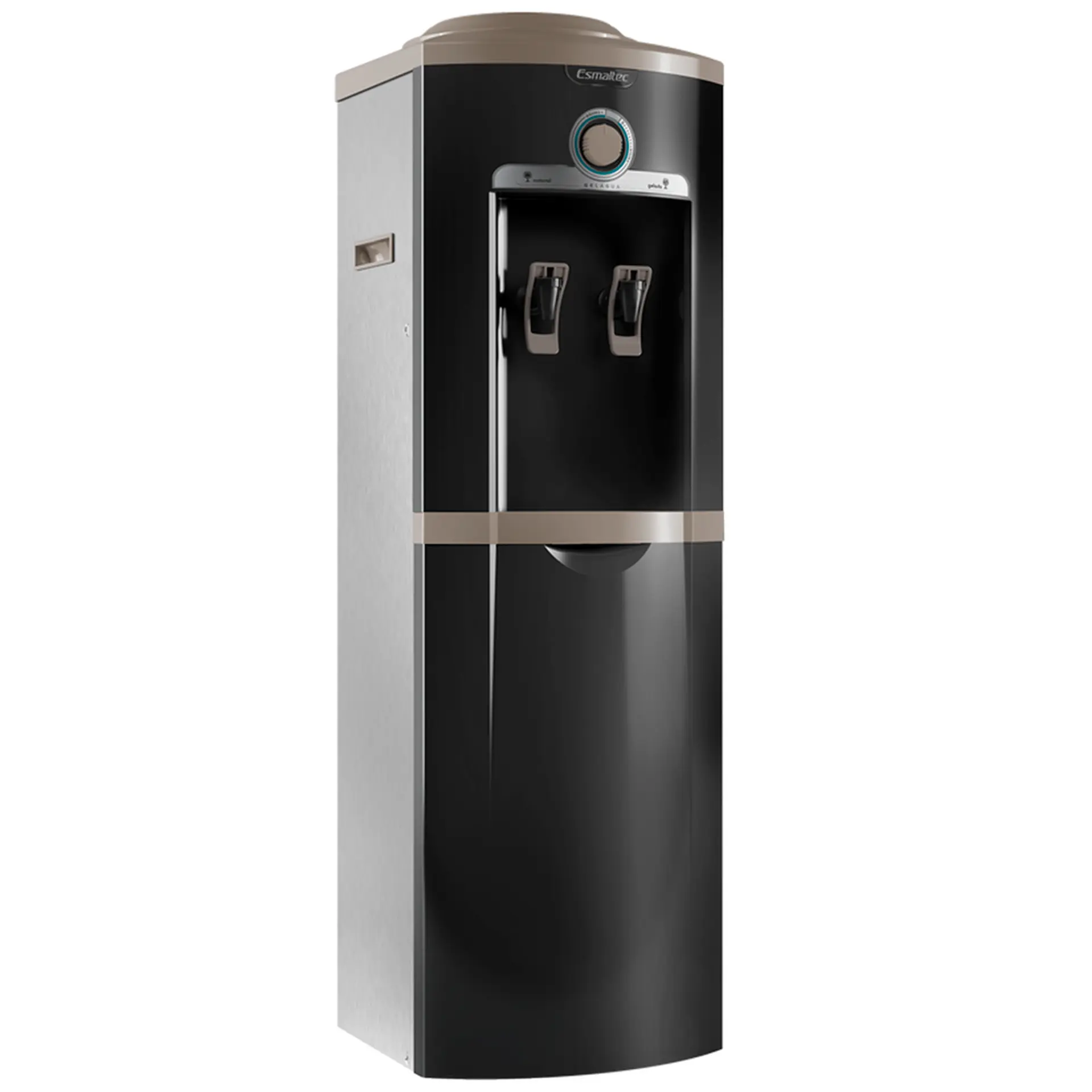 Bebedouro de Água Eletrônico Esmaltec 1,8L Sistema Easy Open EGC35B - Inox - 110 Volts