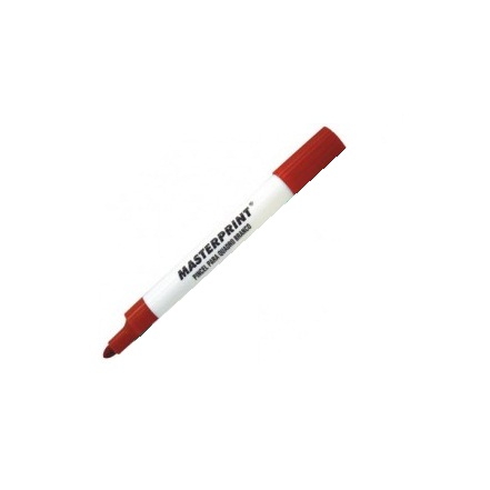 Caneta Quadro Branco Caixa 12 Unidades Vermelho Masterprint MP617