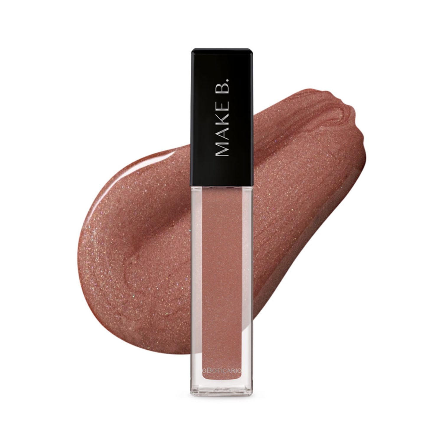 Gloss Labial Marrom Claro Soft Silk Make B. 5ml