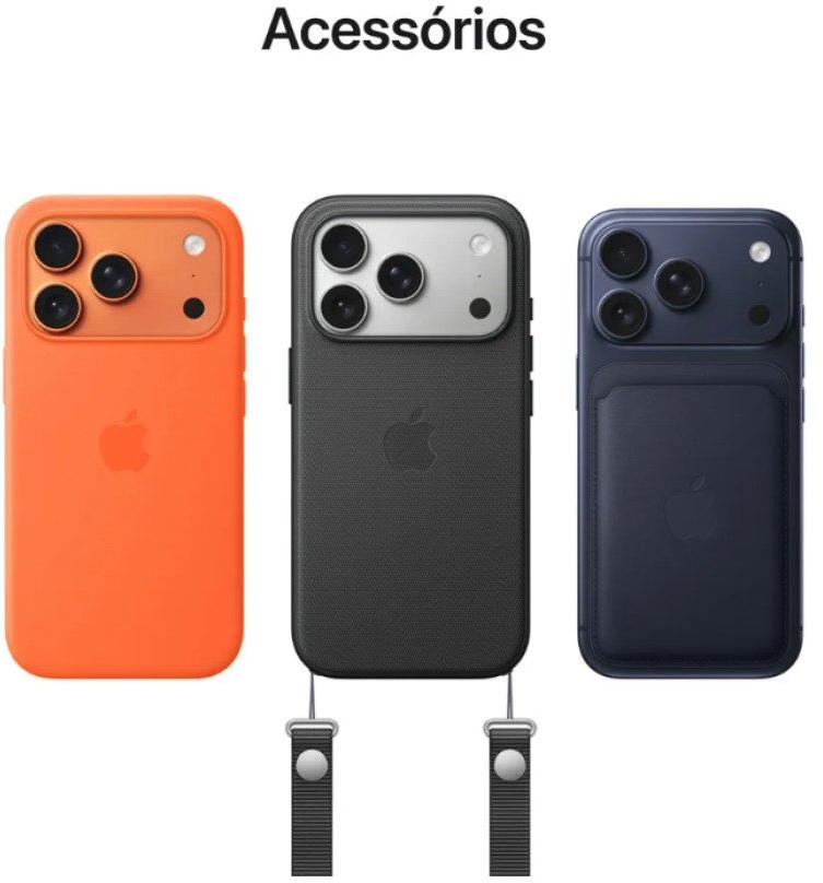 Apple iPhone 17 Pro Max 2 TB Laranja Cósmico 5G