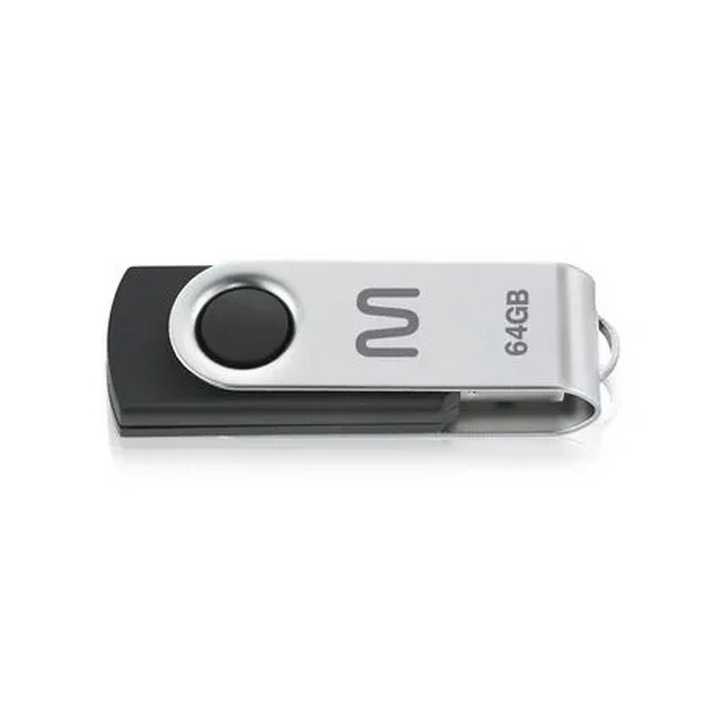 Pen Drive Multilaser 64GB Twist Preto - PD590