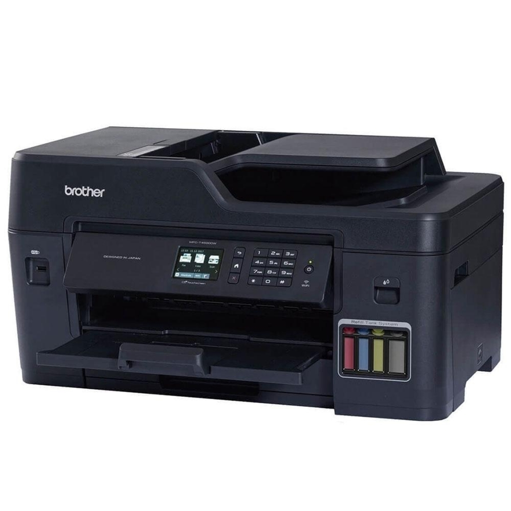 Multifuncional Brother MFCT4500DW A3 Tanque de Tinta Até 35ppm Até 4800dpi USB/REDE/WIFI
