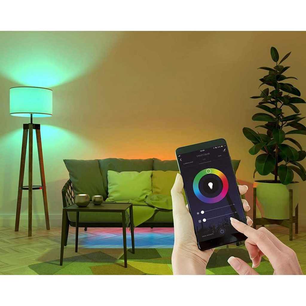 Lâmpada Led Bulbo Smart RGB Wi-Fi 10 W Bivolt Elgin - 48BLEDWIFI00 - Compatível com Alexa e Google Assistente