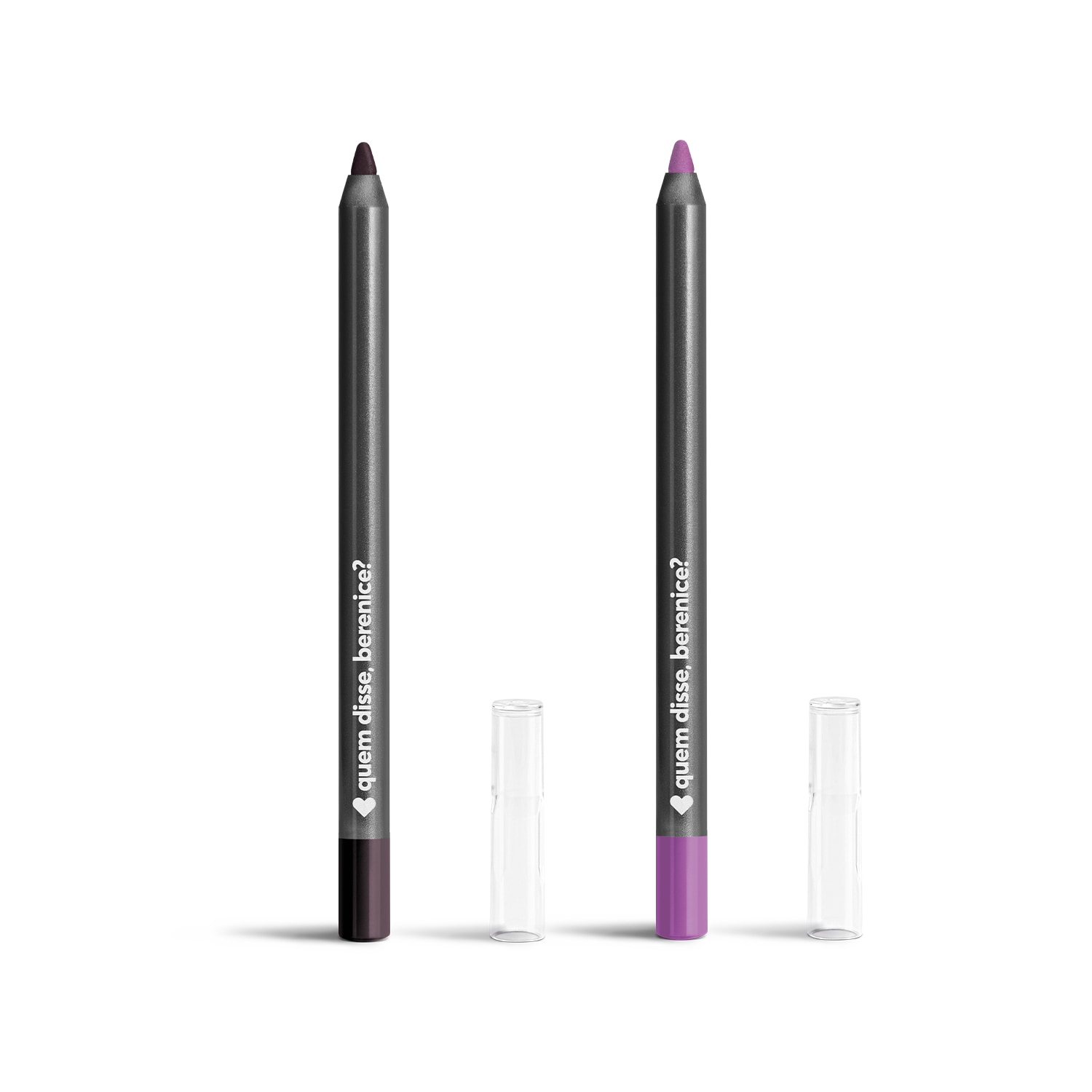Combo Lápis Para Olhos Quem Disse, Berenice?: Lápis Para Olhos Roxo 1,2g + Lápis Pra Olhos Lavanda 1,2g