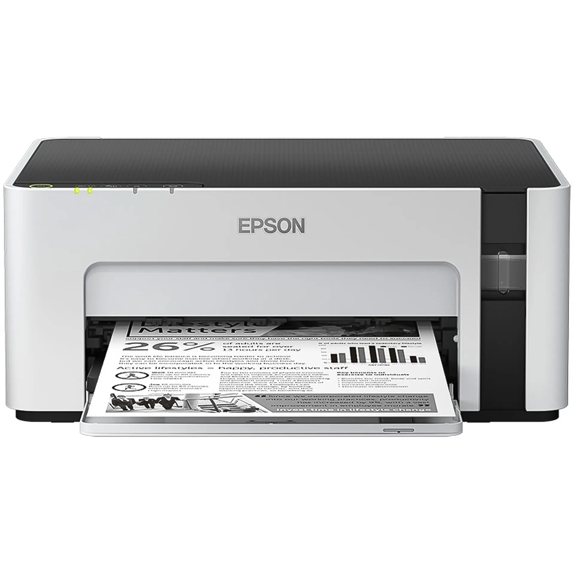 Impressora Epson Ecotank M1120 Preto WiFi Direct - Branco - Bivolt
