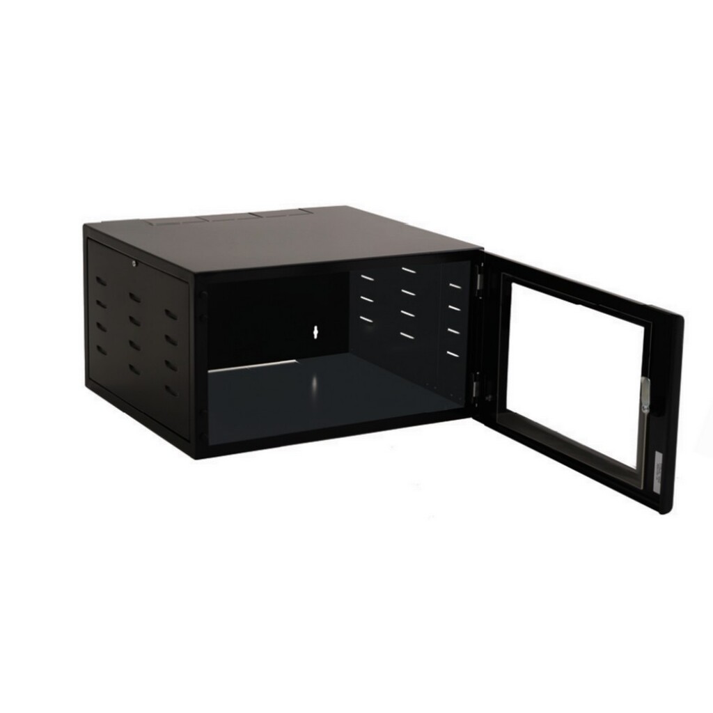 Mini-Rack Parede 3U x 370mm 19 Polegadas Cinza Cemar Legrand - 905689CZ