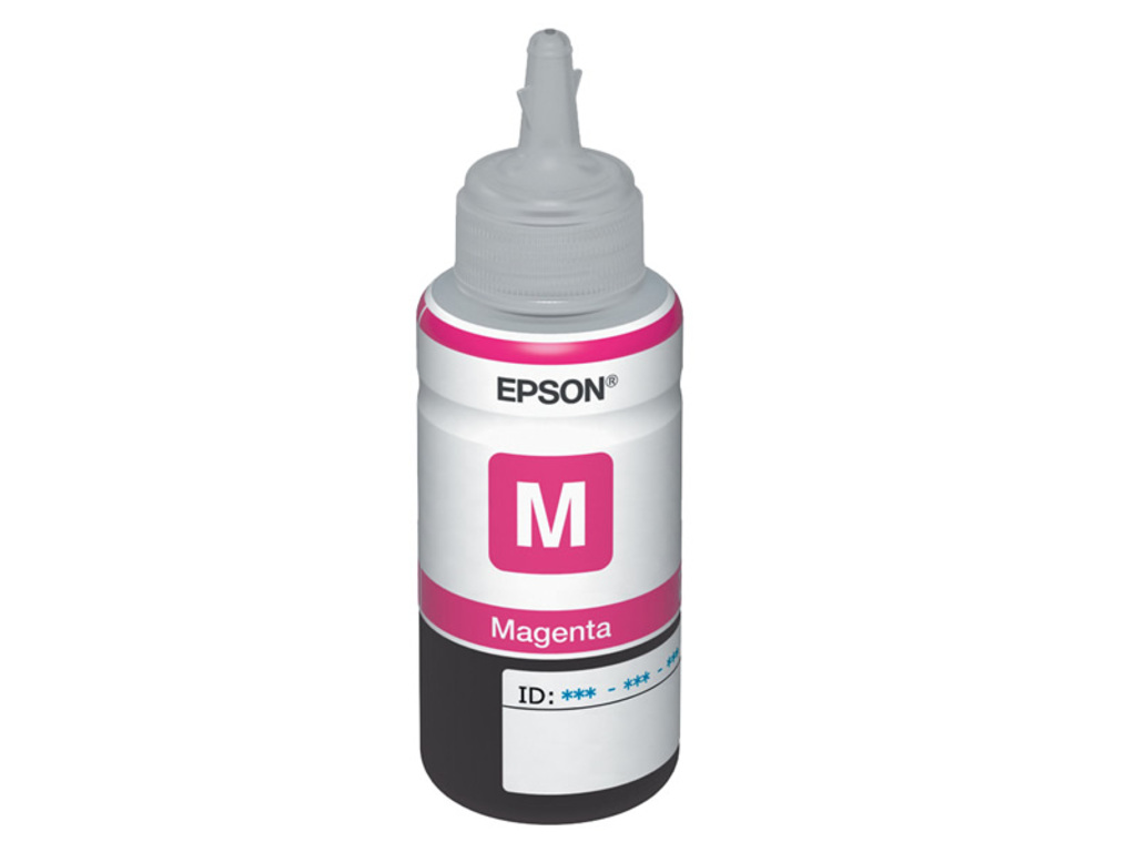 Tinta para Cartucho Epson Magenta Original - T664320 - 6.500 páginas para L220, L365, L375, L380, L395, L555, L565, L575, L110, L1300