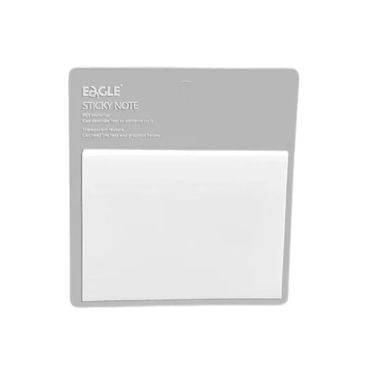 Bloco Adesivo Eagle 100mm x 75mmTransparente 100 Folhas