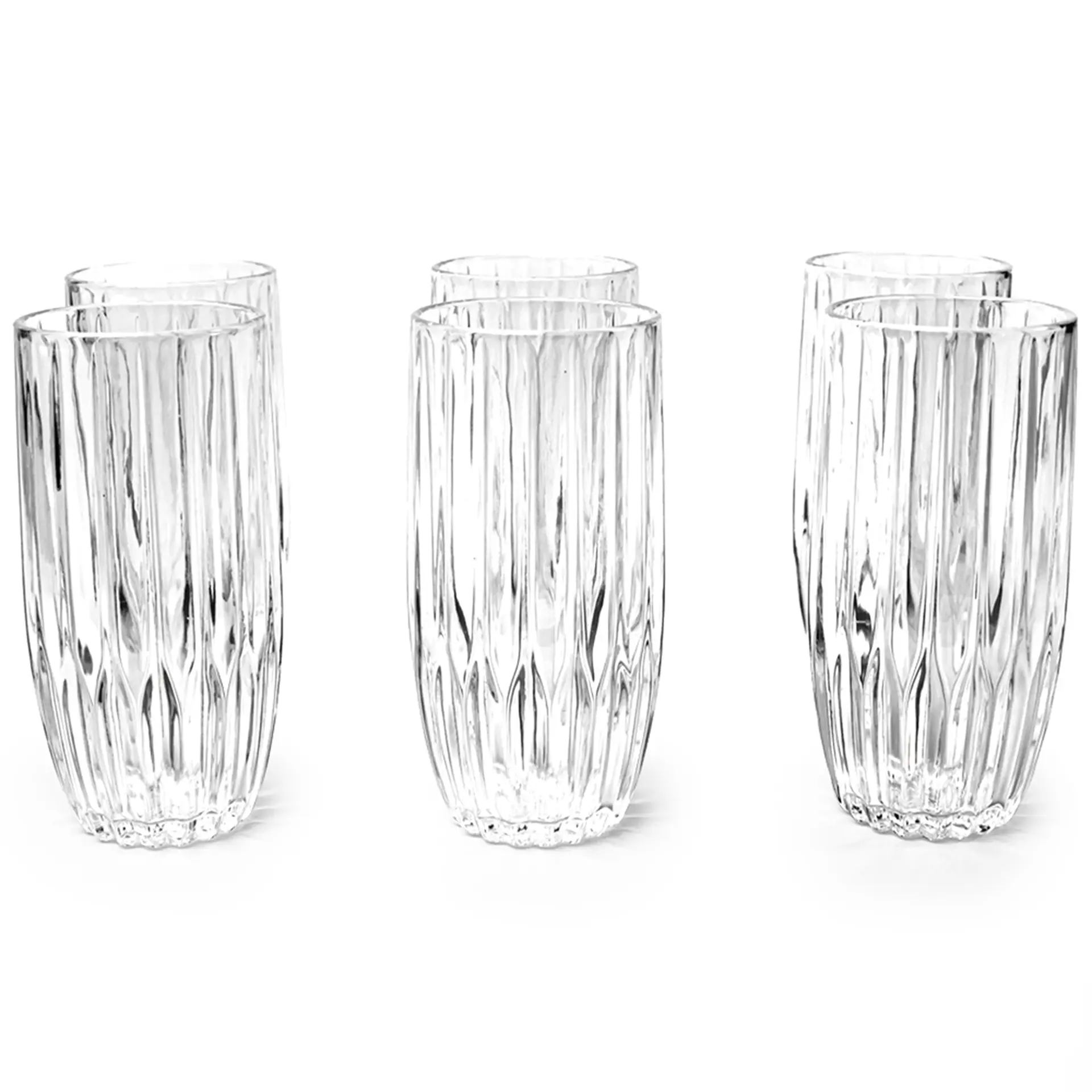 Conjunto de Copos 365ml 6 Peças Elegance Mark Blank