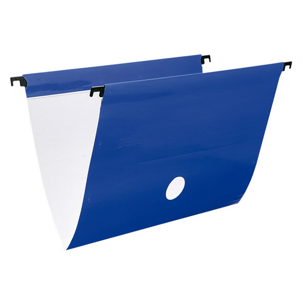 Pasta Suspensa Azul Plastificado Haste Plástico Dello Plus Unitário 0099C