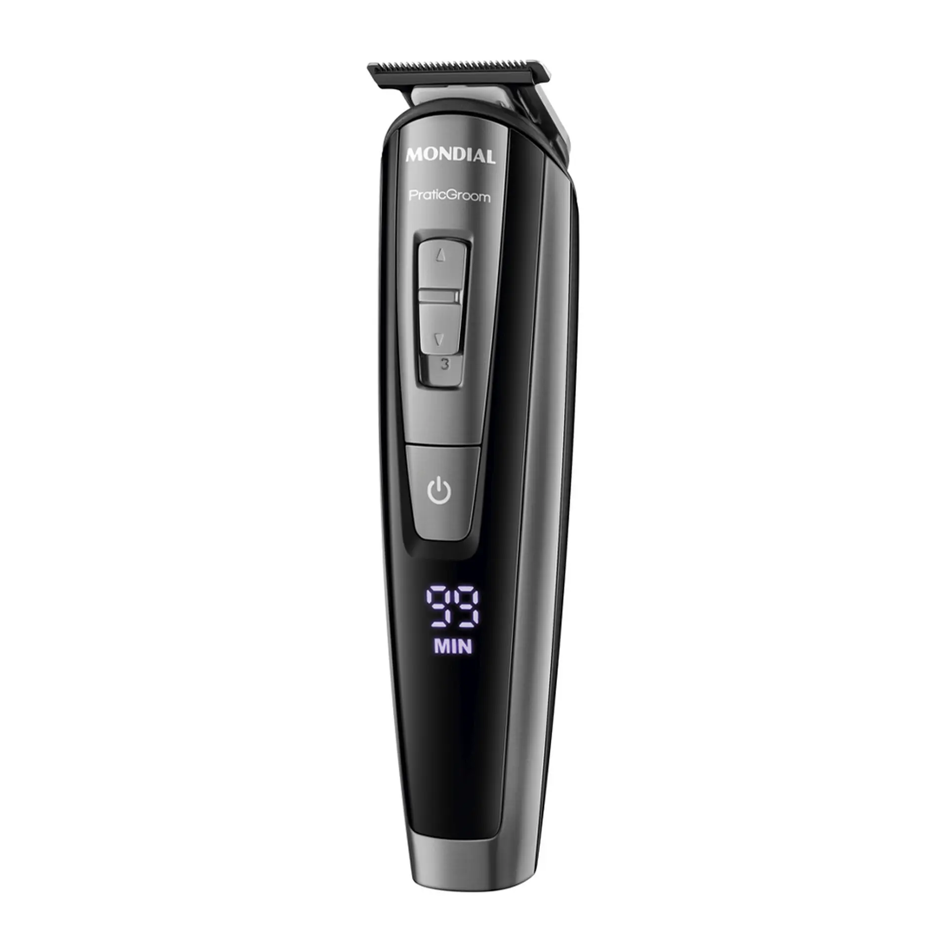 Aparador de Pelos Mondial Pratic Groom com 5 Pentes BG-09 - Preto - Bivolt