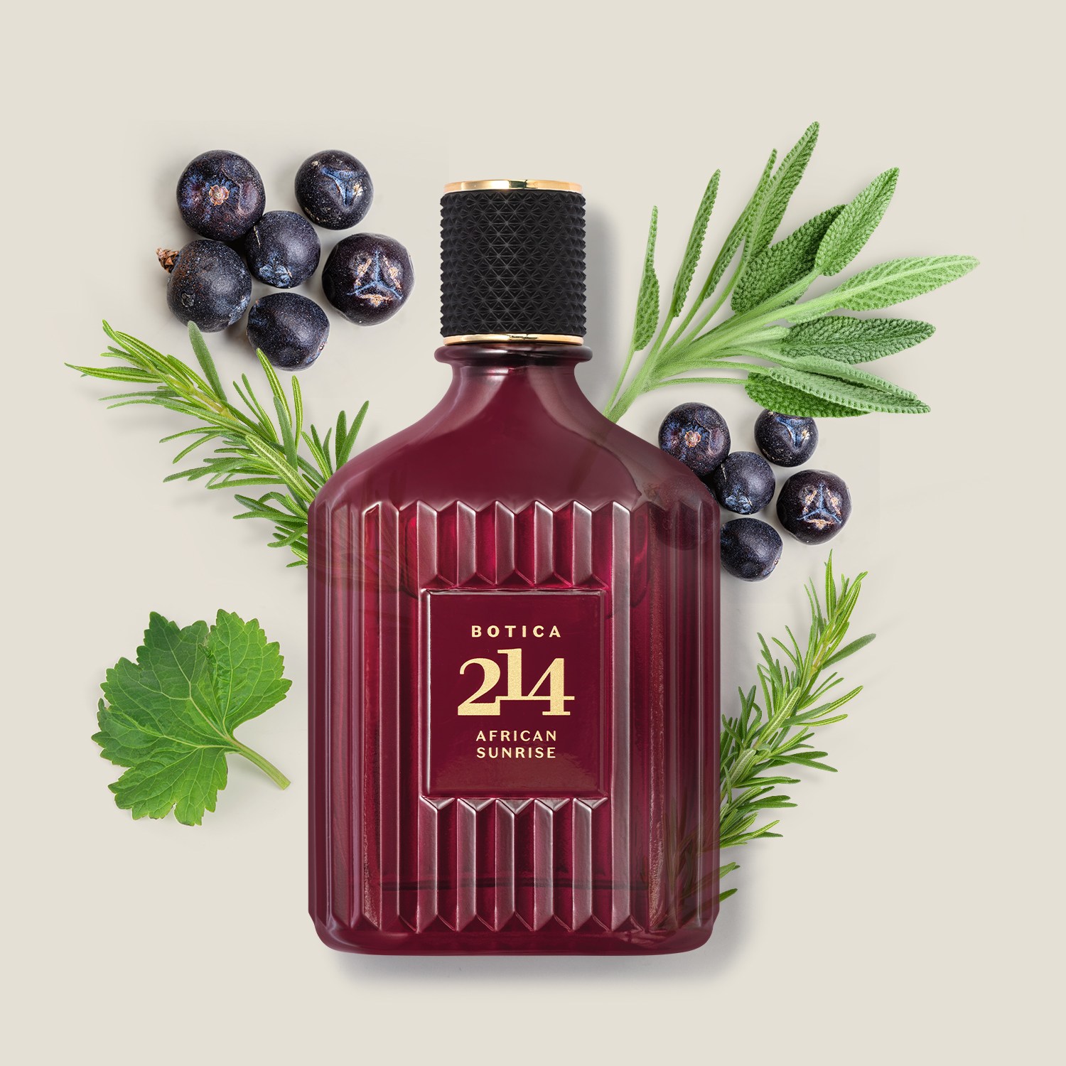 Botica 214 African Sunrise Fougére Amadeirado Eau De Parfum 90ml