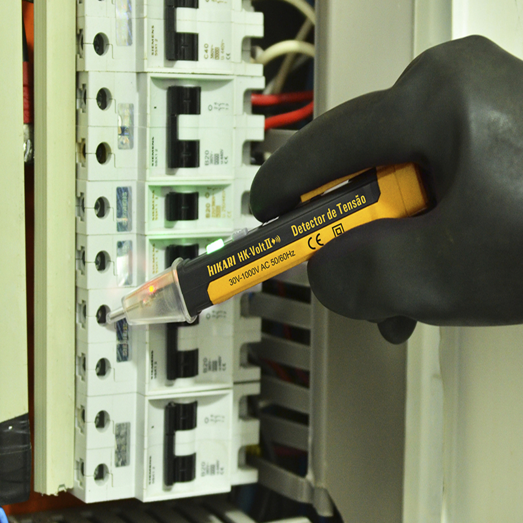 Detector de Tensão HK-Volt II Hikari com Lanterna Led -  21N262