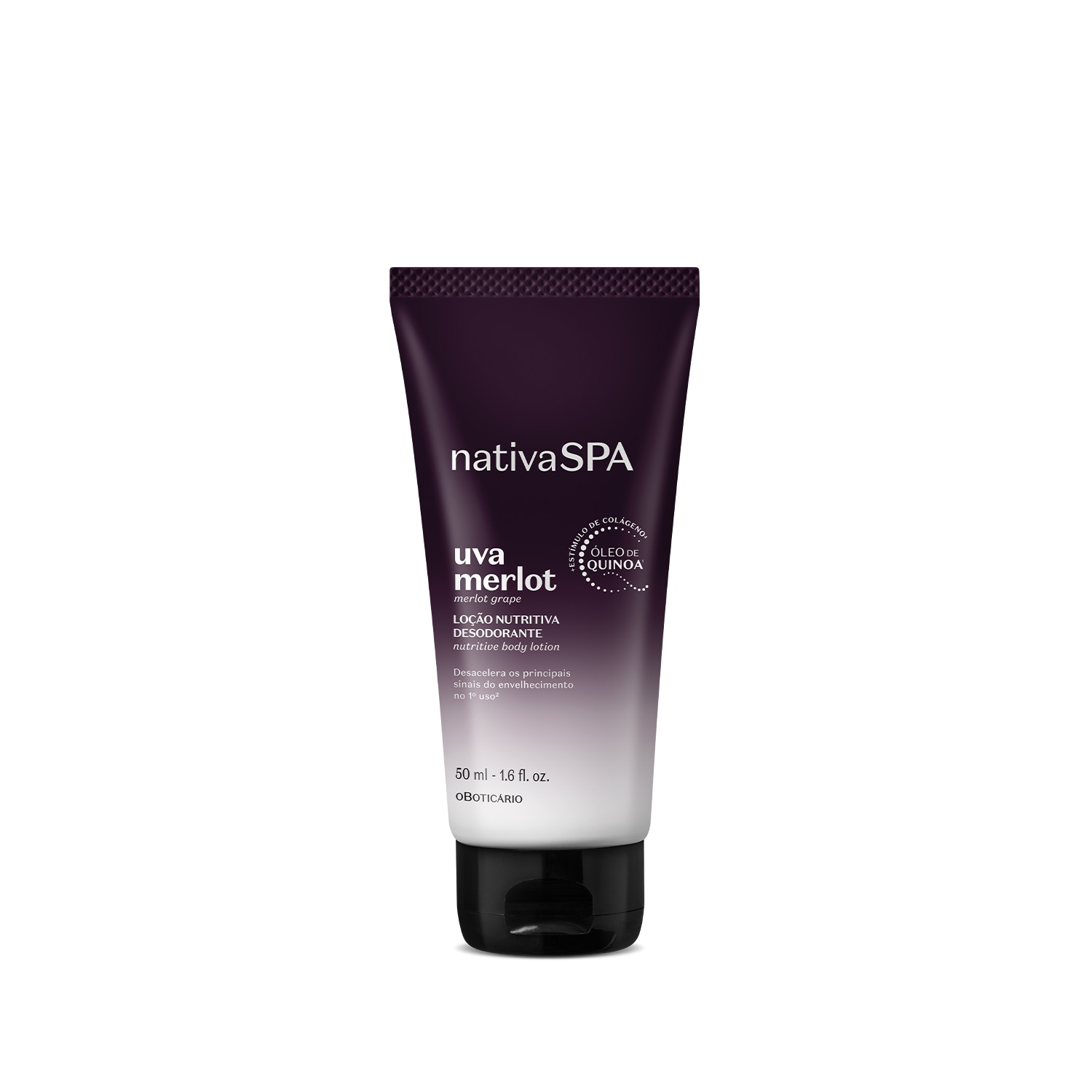 Loção Nutritiva Desodorante Nativa Spa Uva Merlot 50ml