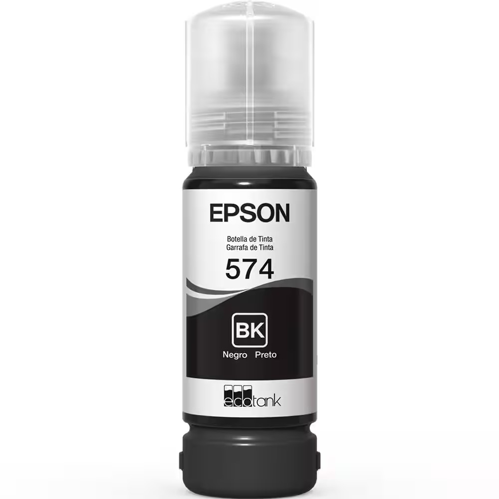 Tinta para Cartucho Epson Preto Original T574120 7.200 páginas para L8050 L18050