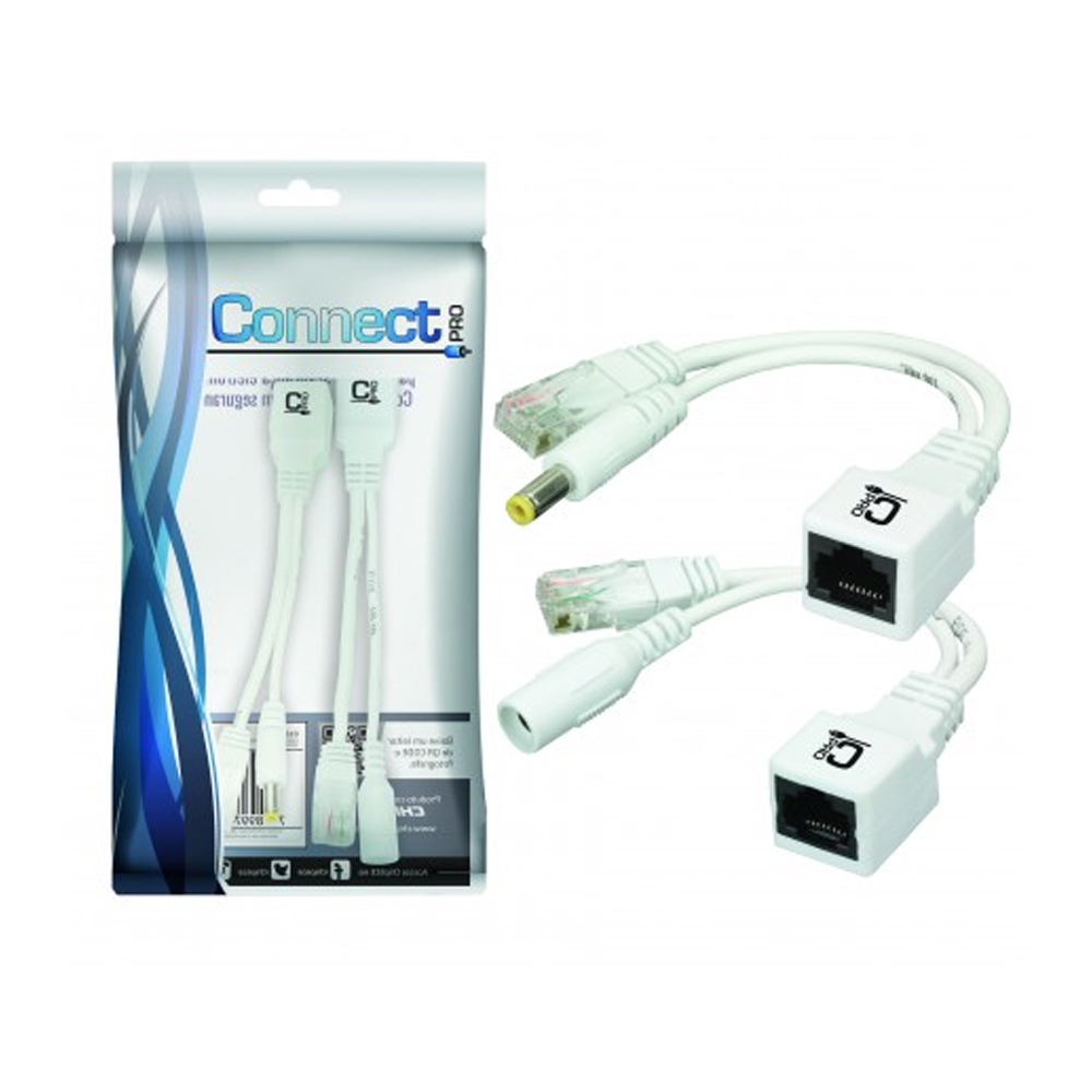 Cabo Adaptador POE Macho x Femêa Branco Connect Pro 0180156