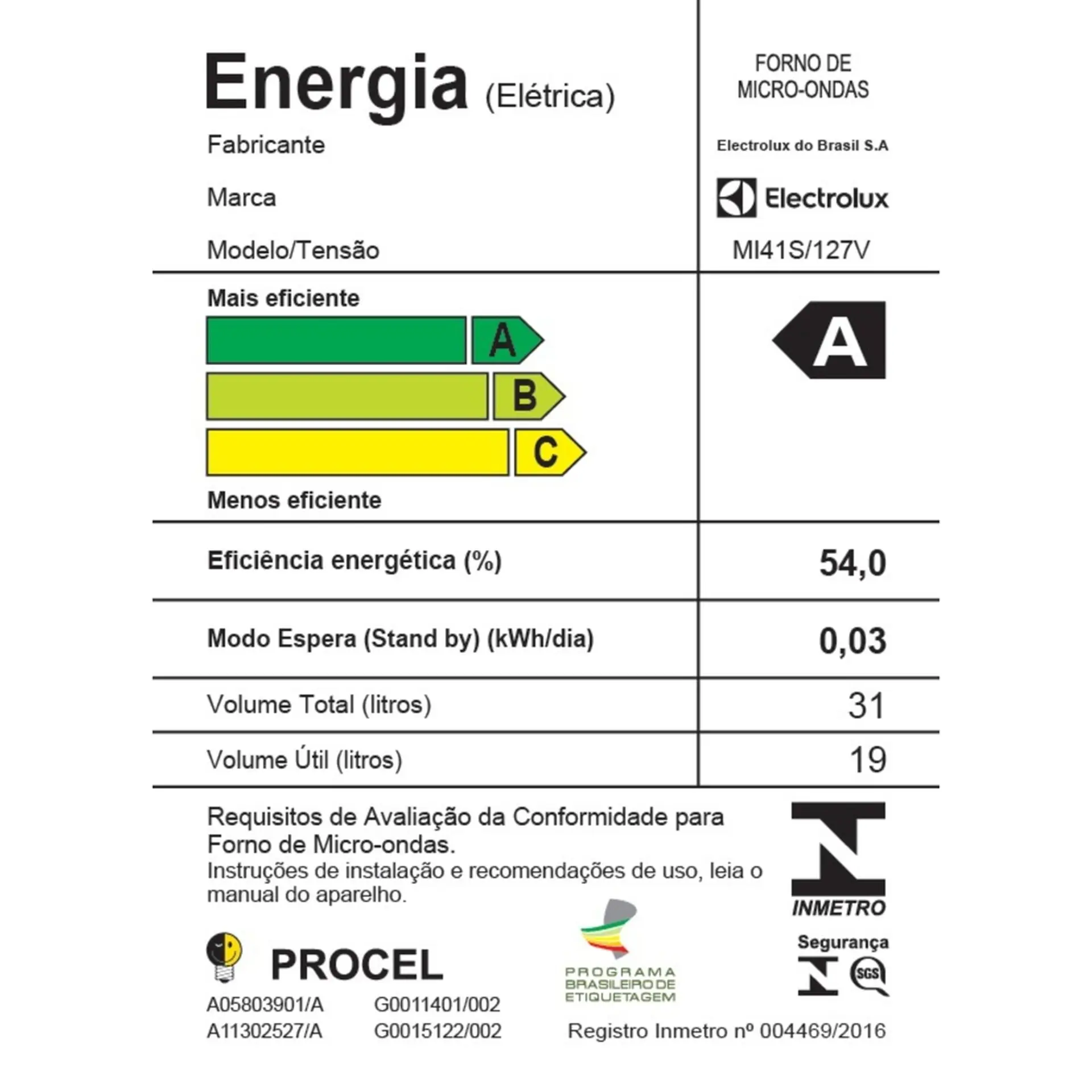Micro-ondas Electrolux 31L 1500W Espelhado Painel integrado Tira Odor MI41S - Cinza - 220 Volts