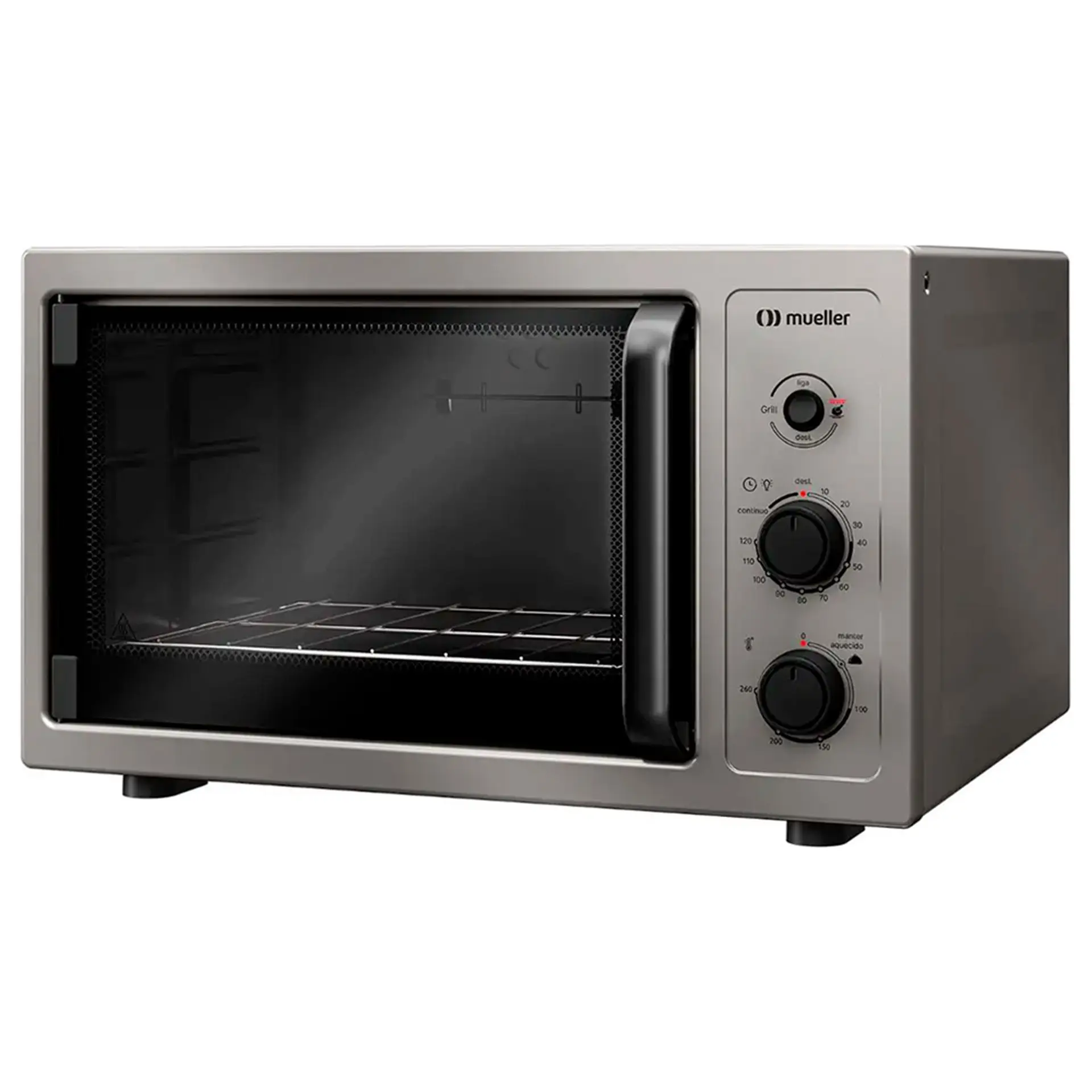 Forno Elétrico de Bancada 50L Mueller MFB50B 1800W - Titanium - 110 Volts