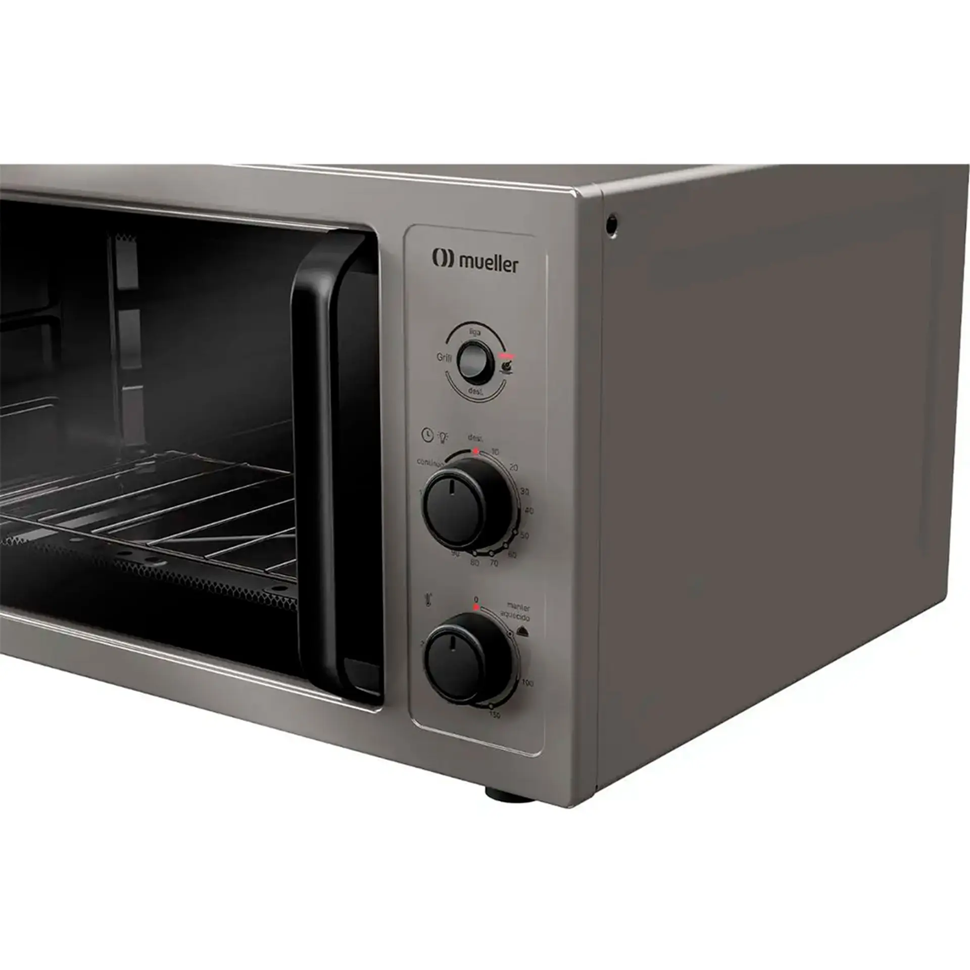 Forno Elétrico de Bancada 50L Mueller MFB50B 1800W - Titanium - 110 Volts