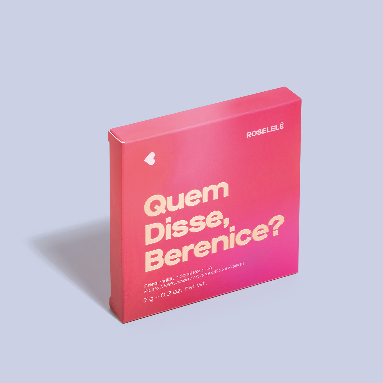 Paleta De Maquiagem Multifuncional Roselelê Quem Disse, Berenice? 7g