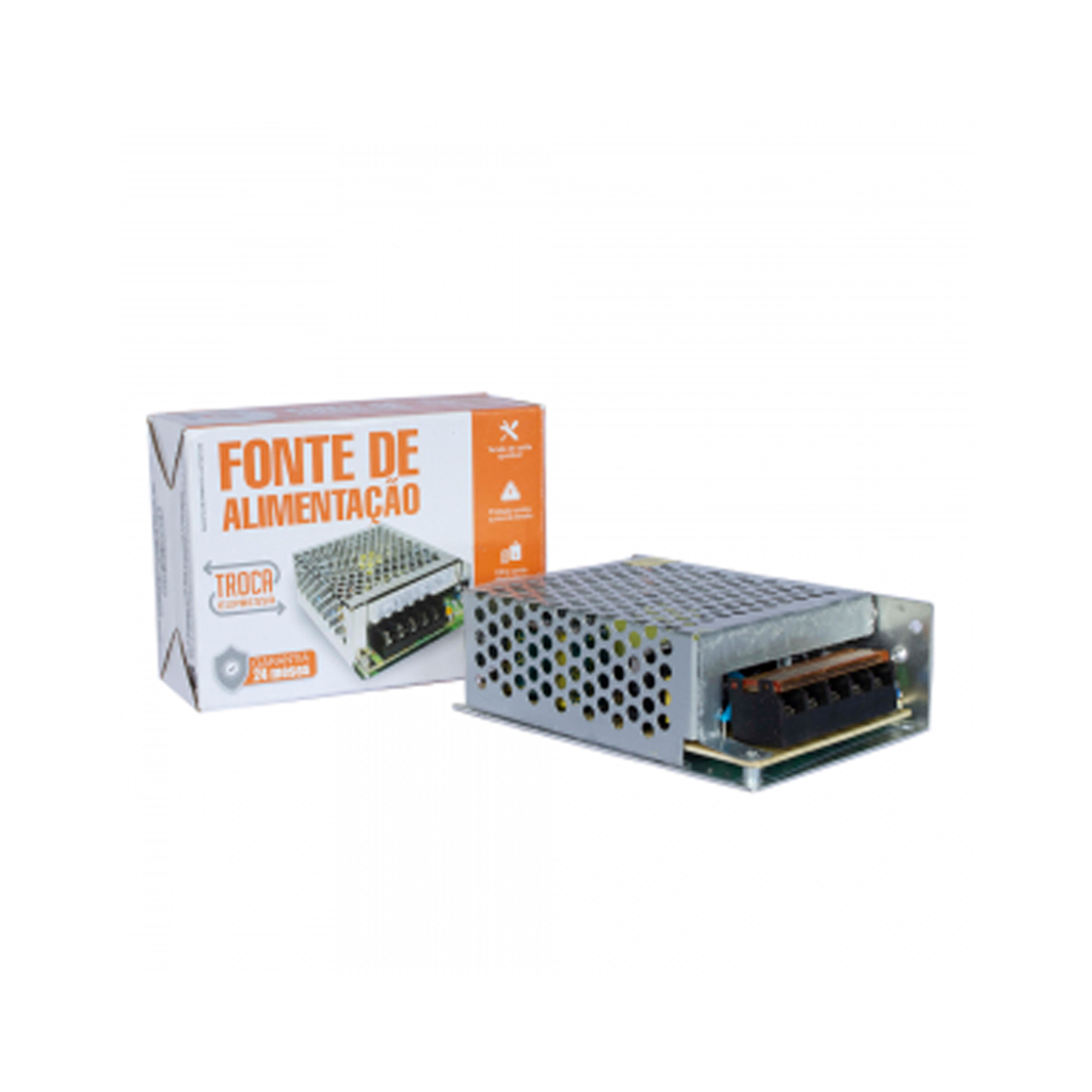 Fonte Colmeia 12V 5A 60W Bivolt FC Fontes - FC1205CN