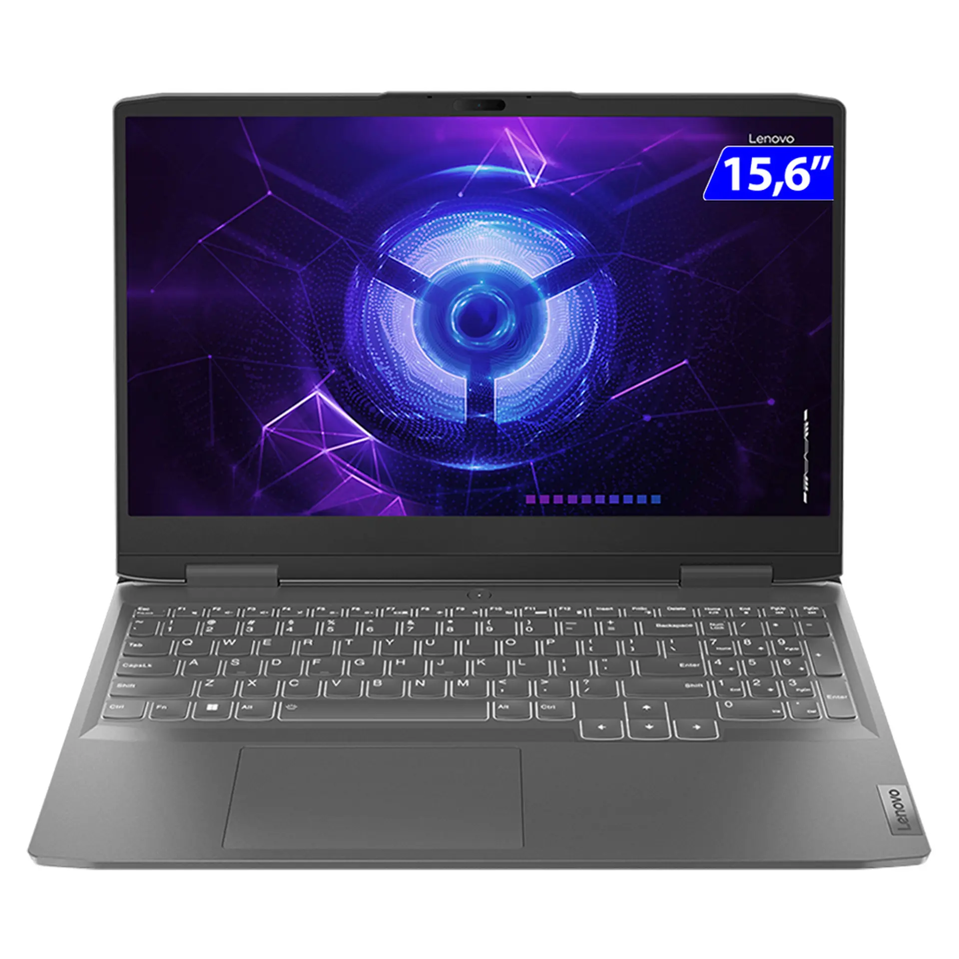 Notebook Lenovo LOQ i5 W11 16GB 512GB SSD 15.6" RTX 2050 4GB GDDR6 - Cinza - Bivolt