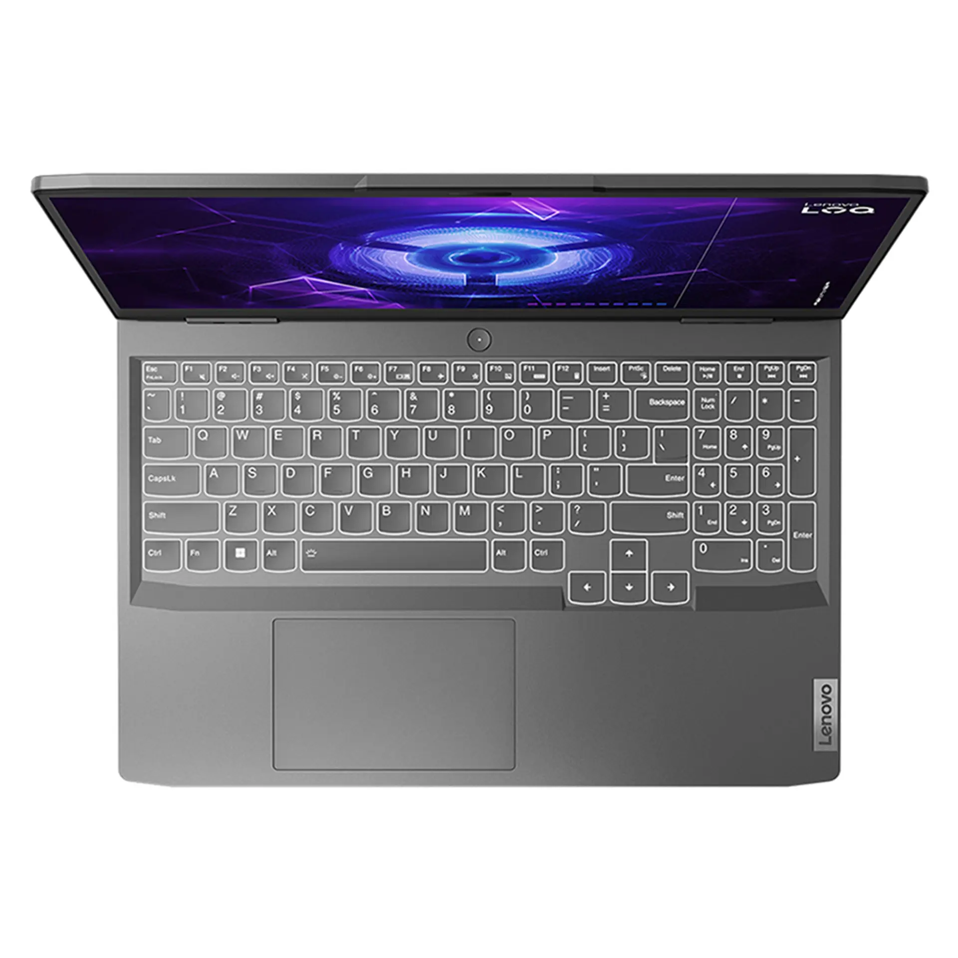 Notebook Lenovo LOQ i5 W11 16GB 512GB SSD 15.6" RTX 2050 4GB GDDR6 - Cinza - Bivolt