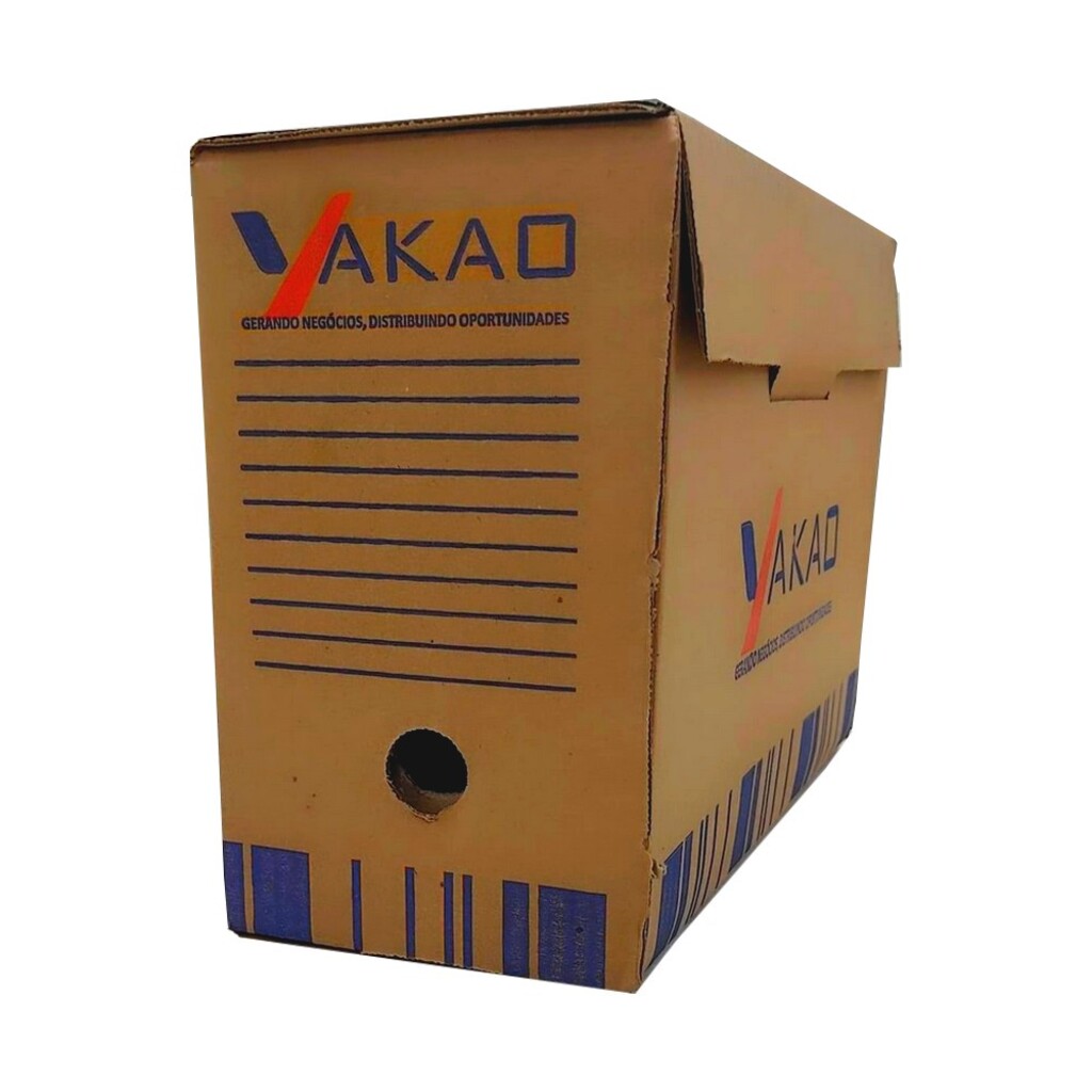 Arquivo Morto Yakao 36x23x13,5 Pardo - 50 Unidades - 4632Y
