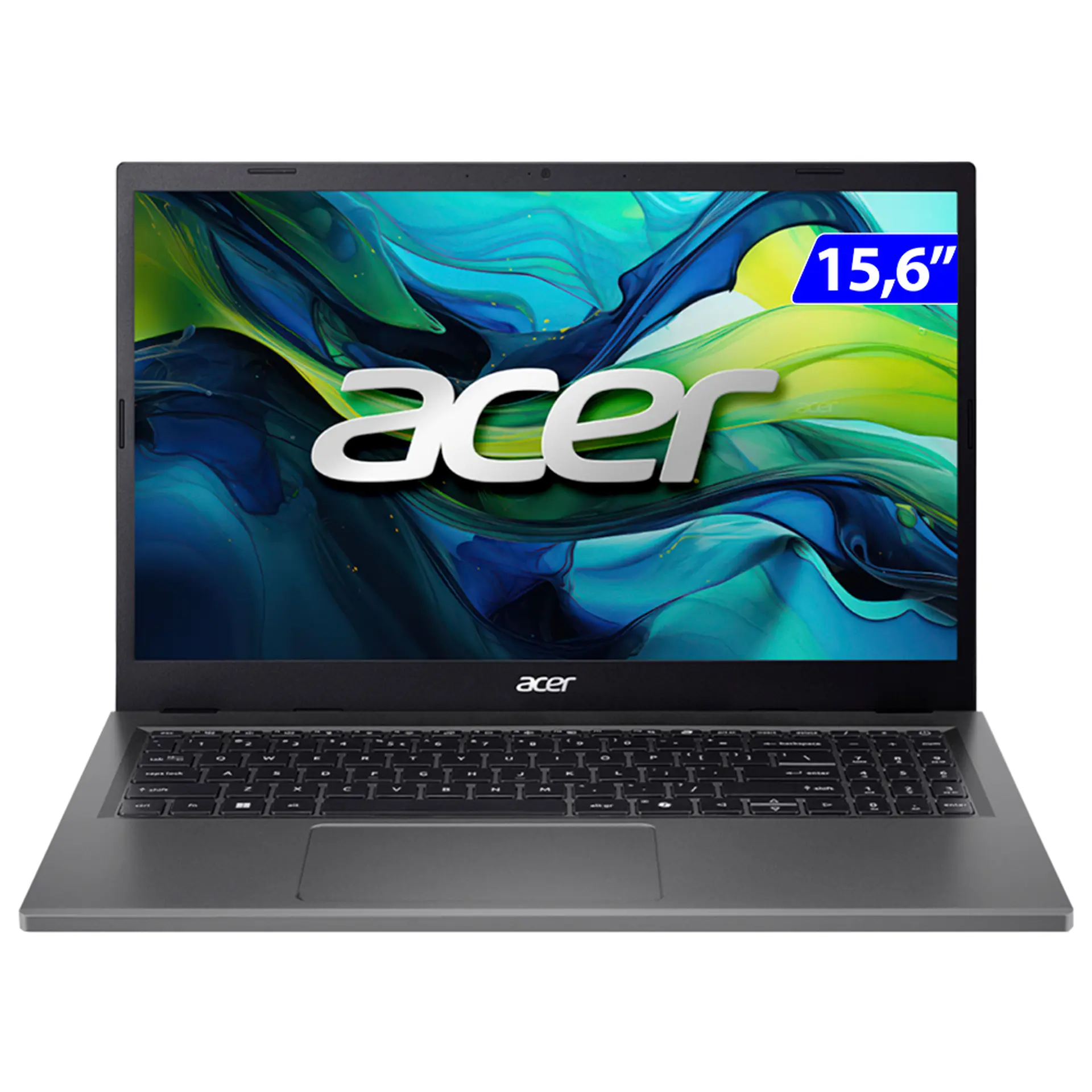 Notebook Acer Aspire Go 15 i3 W11 8GB 256GB SSD 15.3" AG15-51P-39MU - Cinza - Bivolt