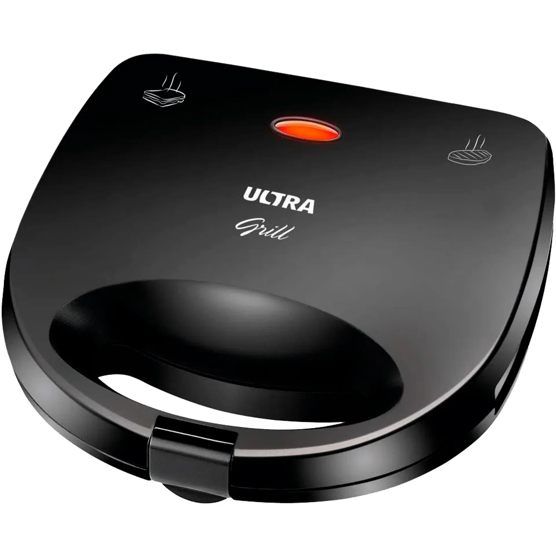 Grill Sanduicheira Elétrico Mondial Ultra Grill Antiaderente 750W S-13 - Preto - 110 Volts