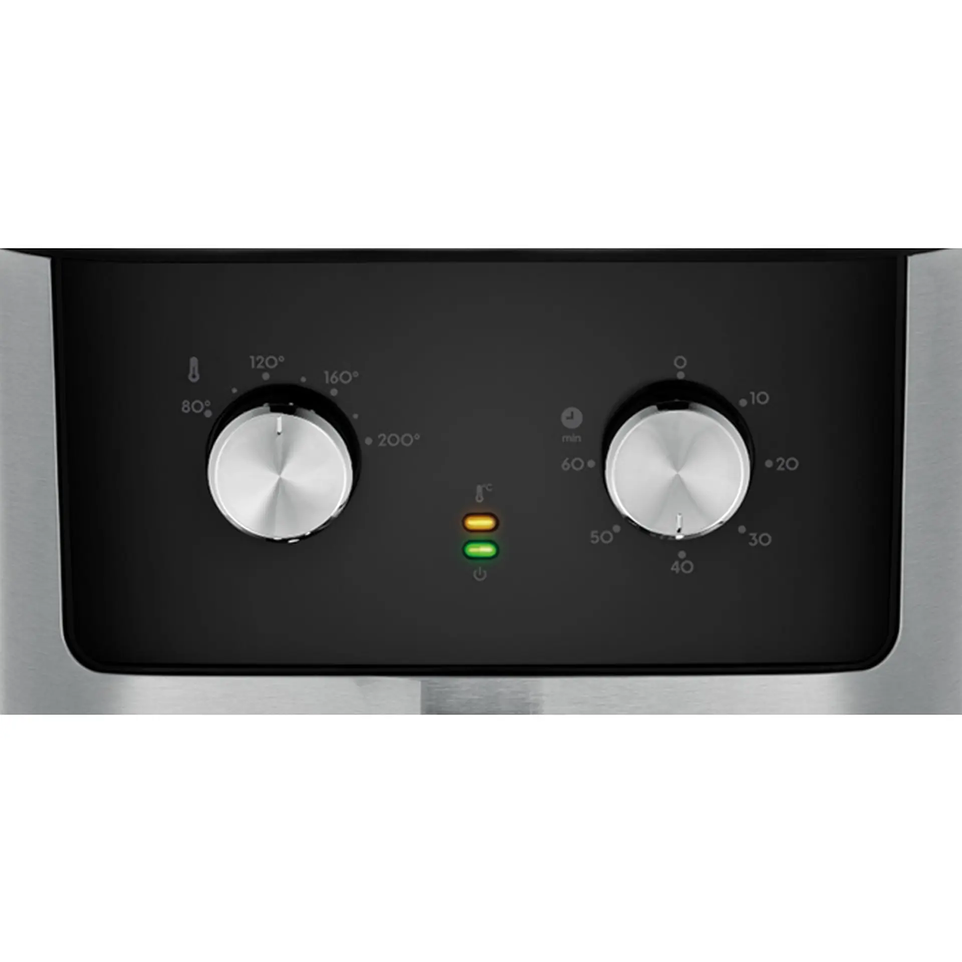 Fritadeira Elétrica Air Fryer Chrome Fry Elgin AFC80 8L 1900W - Preto/Inox - 110 Volts