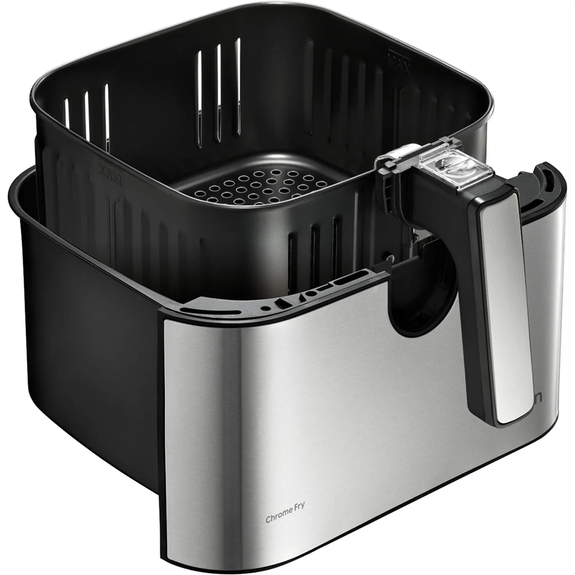 Fritadeira Elétrica Air Fryer Chrome Fry Elgin AFC80 8L 1900W - Preto/Inox - 110 Volts