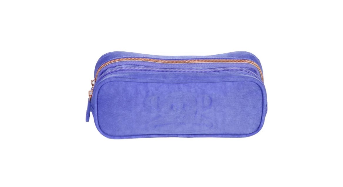 Estojo Escolar Sestini Especial Paul Frank 2 Divisórias Lavanda