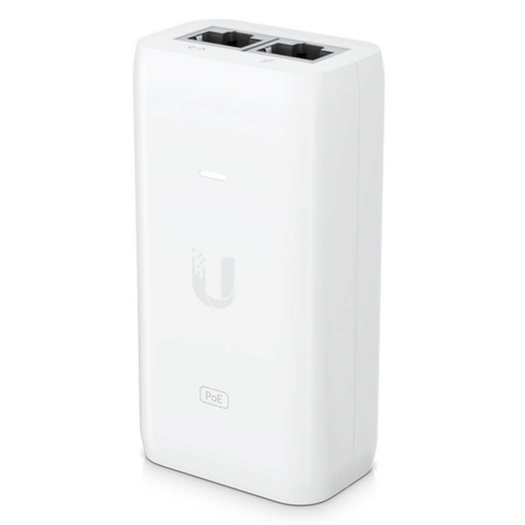 Fonte para Antena Ubiquiti POE+LAN 48V 15W Bivolt - U-POE-AF