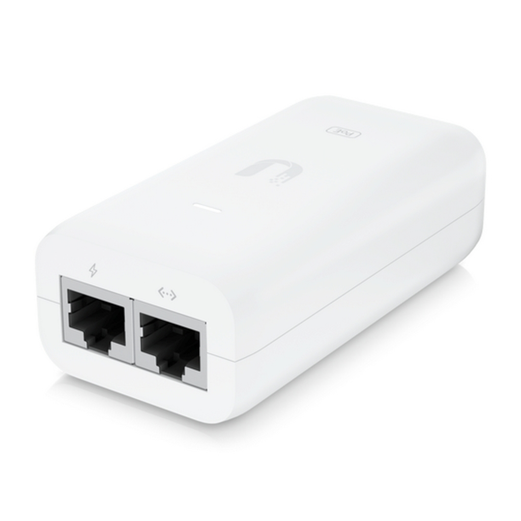 Fonte para Antena Ubiquiti POE+LAN 48V 15W Bivolt - U-POE-AF