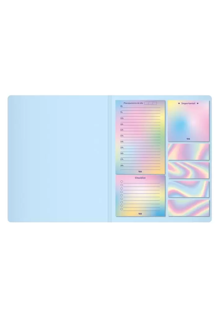 Bloco Adesivo TRIS Dreamy Auto-adesivo Holic com 175 Folhas