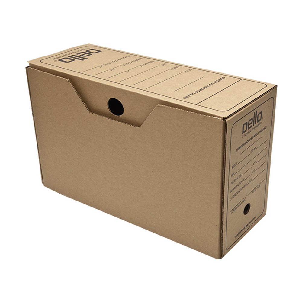 Arquivo Morto Dello 36,5x25,5x14 Kraft Unitário 0306X0025
